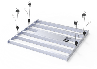 BoulderLamp Guardian 900W Full Spectrum LED Grow Light with 405nm Crop Protection