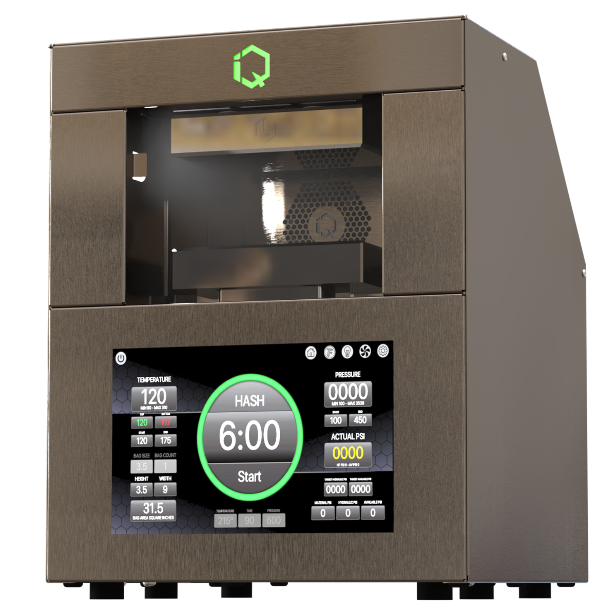 NugSmasher IQ Automatic Rosin Press