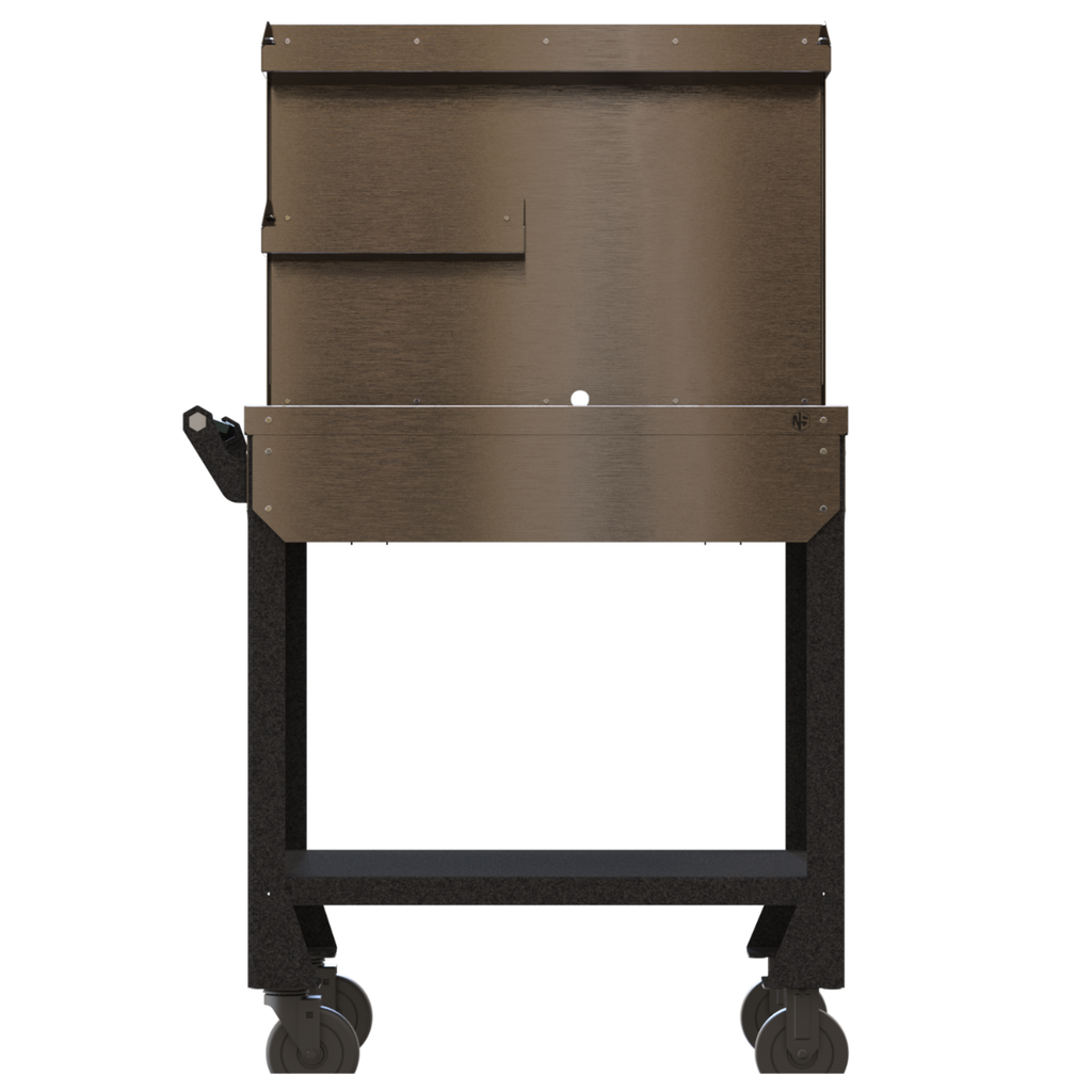 NugSmasher Stainless Steel Lab Cart