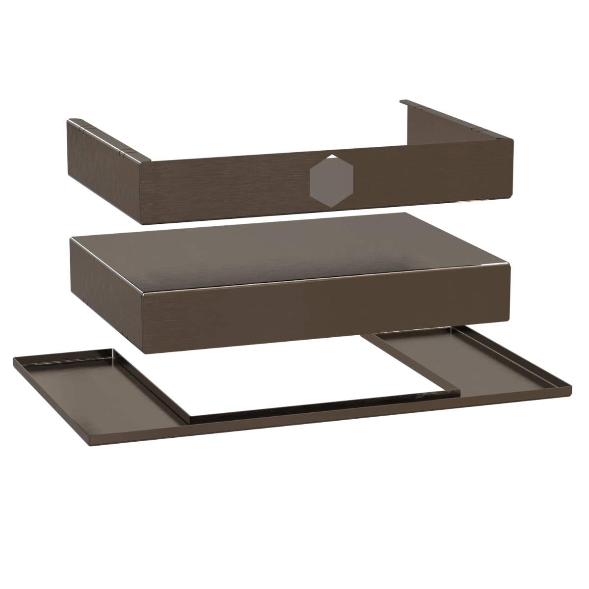 NugSmasher Stainless Steel Plate Cover & Drip Tray Kit