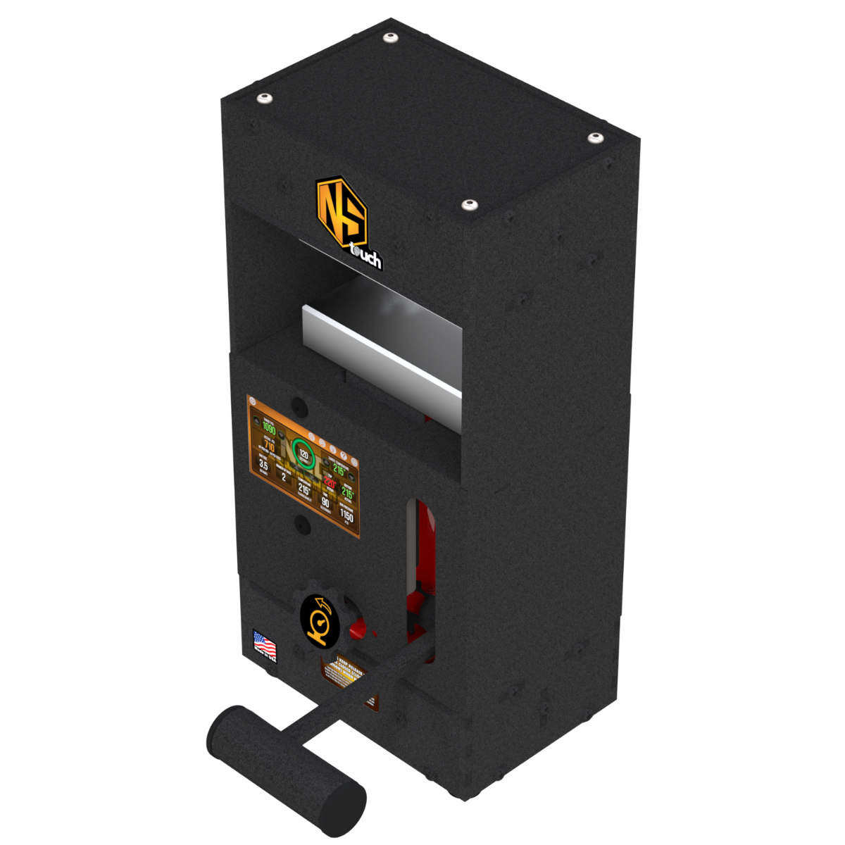 NugSmasher Touch 12 Ton Manual Rosin Press