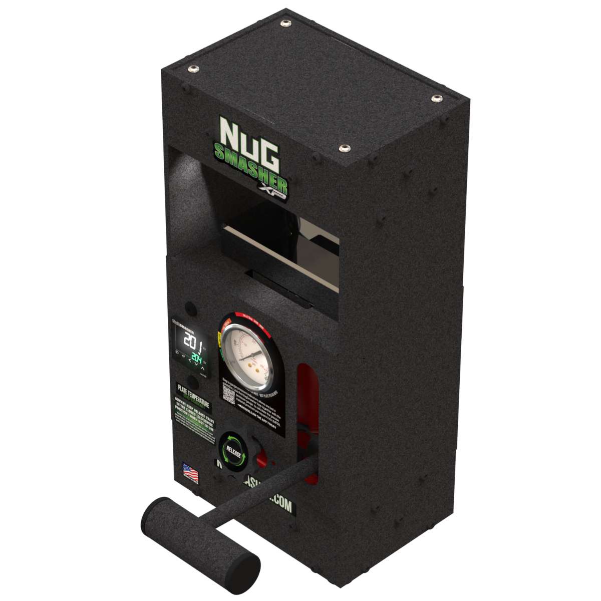 NugSmasher XP 12 Ton Manual Rosin Press
