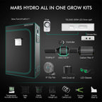 Mars Hydro TSL2000 300W LED Grow Tent Kit with 2' × 4' Grow Tent